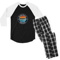 Boulder Reservoir   Colorado Souvenir Men's 3/4 Sleeve Pajama Set | Artistshot