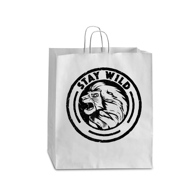 Funny Lion King Stay Wild Queen Paper Bag - 16 X 6 X 19 1/4 | Artistshot