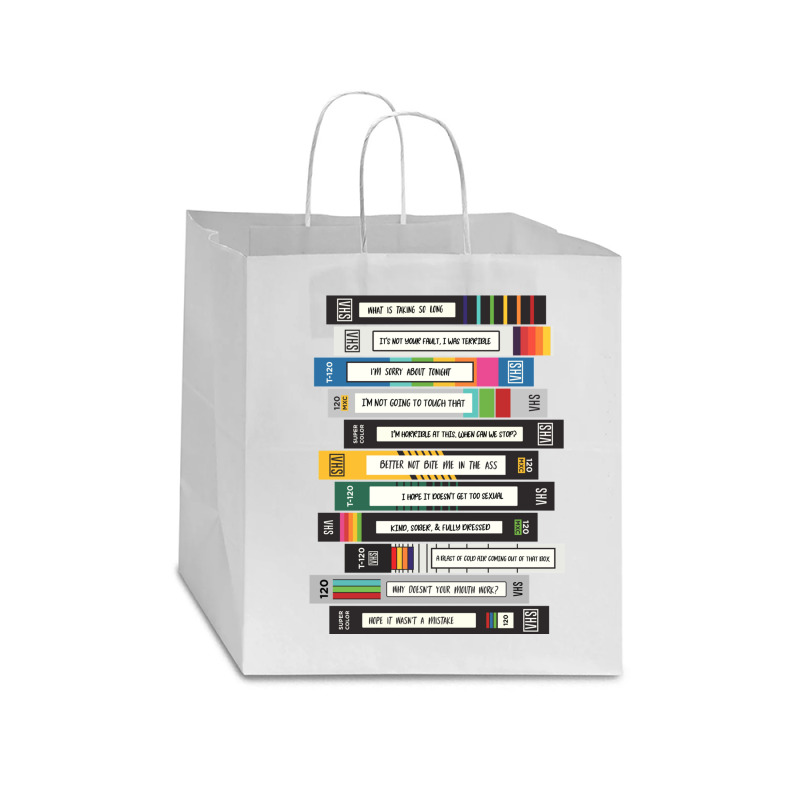 Brooklyn Nine-nine  Tapes Star Paper Bag - 13 X 7 X 13 | Artistshot