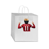 Mo Salah Pullover Star Paper Bag - 13 X 7 X 13 | Artistshot