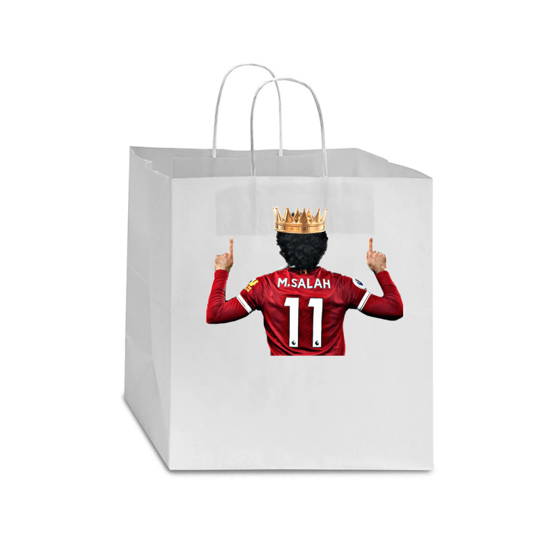 Mo Salah Pullover Star Paper Bag - 13 X 7 X 13 | Artistshot