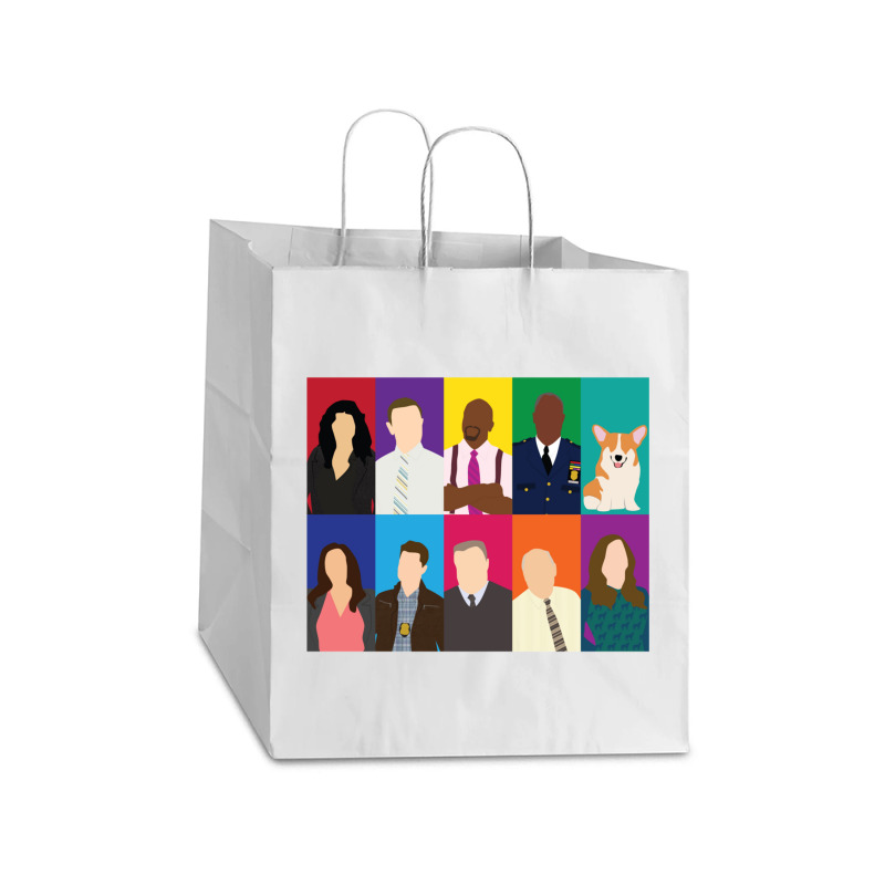 Brooklyn 99 Take Out Paper Bag - 14 X 10 X 15 1/2 | Artistshot