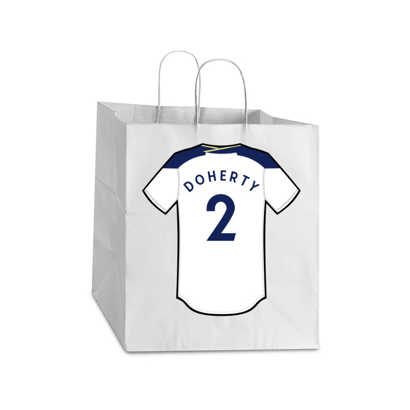 Matt Doherty Jersey Zipped Take Out Paper Bag - 14 X 10 X 15 1/2 | Artistshot