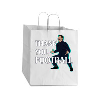 Mauricio Pochettino Thank You Football Essential Take Out Paper Bag - 14 X 10 X 15 1/2 | Artistshot