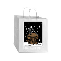 Skull Pusing Rwd Take Out Paper Bag - 14 X 10 X 15 1/2 | Artistshot