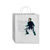 Mauricio Pochettino Thank You Football Essential Traveler Paper Bag -13 X 6 X 15 3/4 | Artistshot