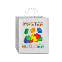 Brick Builder Blocks Building Master Builder Funny Toys Kids T Shirt Traveler Paper Bag -13 X 6 X 15 3/4 | Artistshot