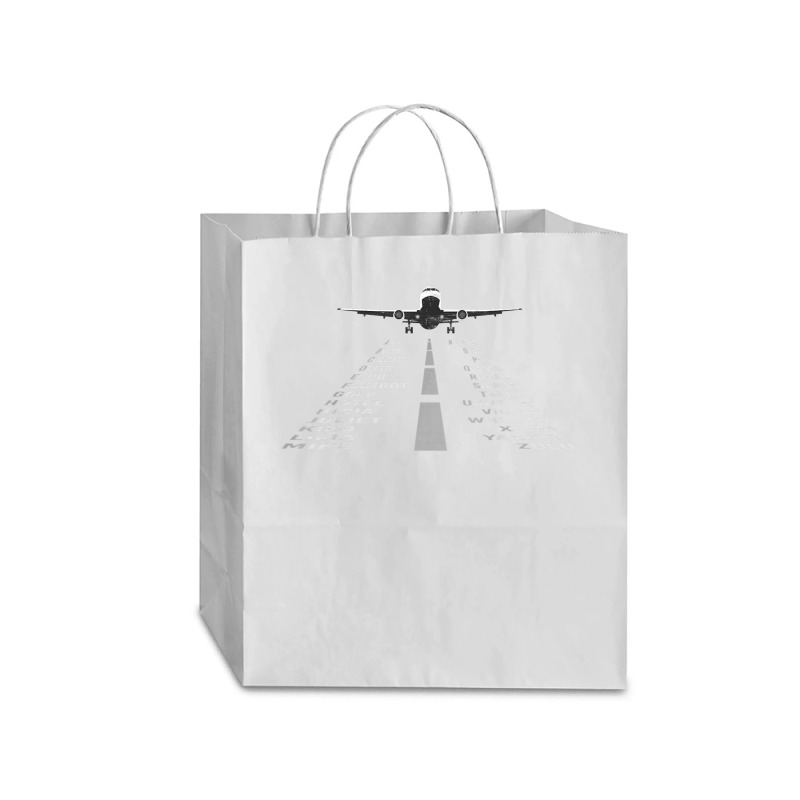 Phonetic Alphabet  Pilot Cadet Airplane Traveler Paper Bag -13 X 6 X 15 3/4 | Artistshot