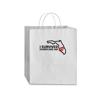 Hurricane Ian I Survived Hurricane Ian Traveler Paper Bag -13 X 6 X 15 3/4 | Artistshot