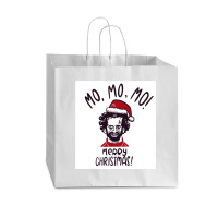 Mo Mo Mo Merry Christmas Classic Vogue Paper Bag - 16 X 6 X 12 | Artistshot