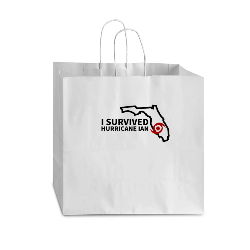 Hurricane Ian I Survived Hurricane Ian Vogue Paper Bag - 16 x 6 x 12 by cm-arts | Artistshot