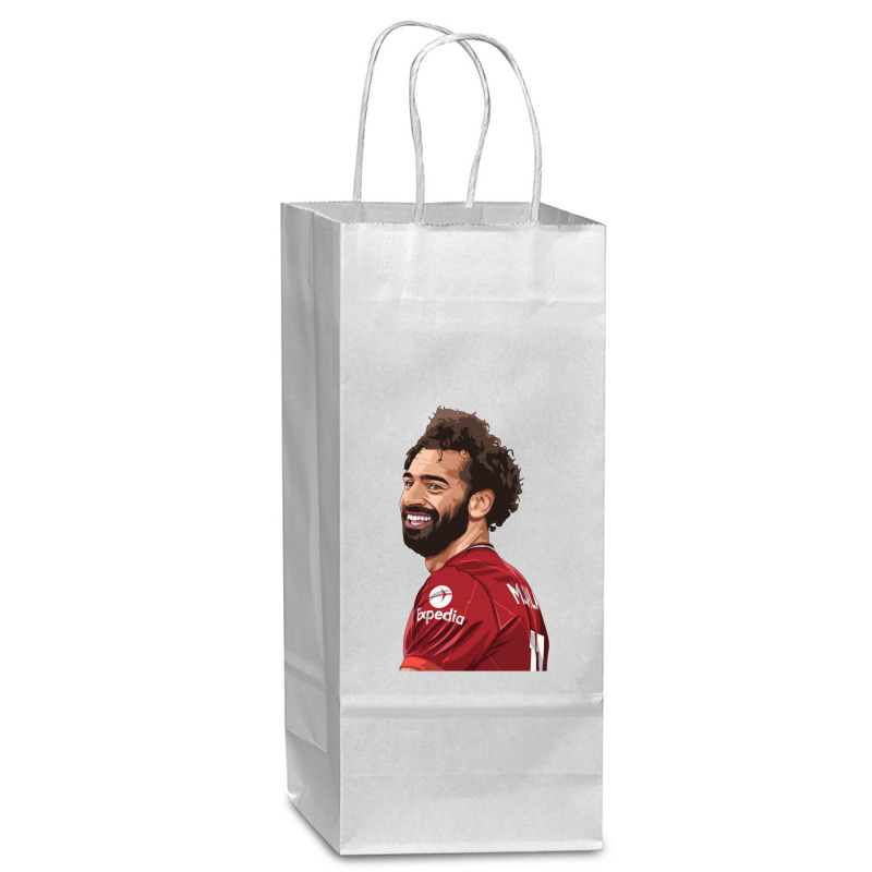 Mo Salah The Red Classic Wine Paper Bag - 5 1/2 X 3 1/4 X 13 | Artistshot