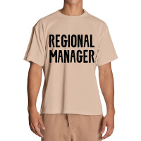 Regional Manager Crew Stregional Manager Crew Staff Assistant Director Urban Heavy T-shirt | Artistshot