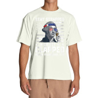 July George Washington 1776 Tee Stay Strapped Or Get Clapped Tank Top Urban Heavy T-shirt | Artistshot