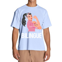 Maestra Bilingue Bilingual Spanish Teacher Long Sleeve T Shirt Urban Heavy T-shirt | Artistshot