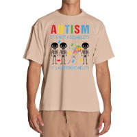 Autism Is Not A Disability It's A Different Ability Urban Heavy T-shirt | Artistshot