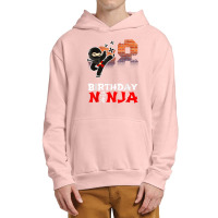 8 Year Old Ninja Birthday Party   Eight Birthday Ninja Party Urban Pullover Hoodie | Artistshot