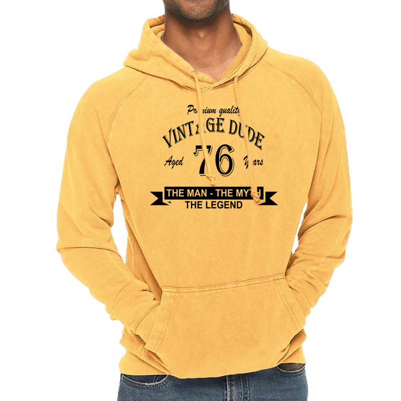 Aged 76 Years Vintage Hoodie | Artistshot