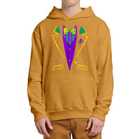 Mardi Gras Tuxedo Costume  Carnival Parade Design Urban Pullover Hoodie | Artistshot