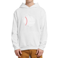 Dad Of Ballers Father Son Volleyball Baseball Player Coach T Shirt Urban Pullover Hoodie | Artistshot