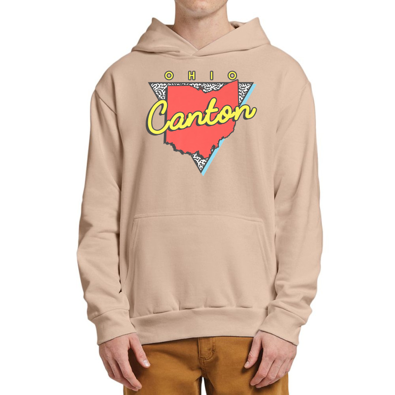 Canton Ohio T Shirt Retro Triangle Urban Pullover Hoodie | Artistshot