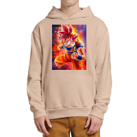 Goku Anime Urban Pullover Hoodie | Artistshot