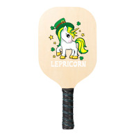 St Patricks Day Unicorn  Lepricorn Pickleball Paddle | Artistshot