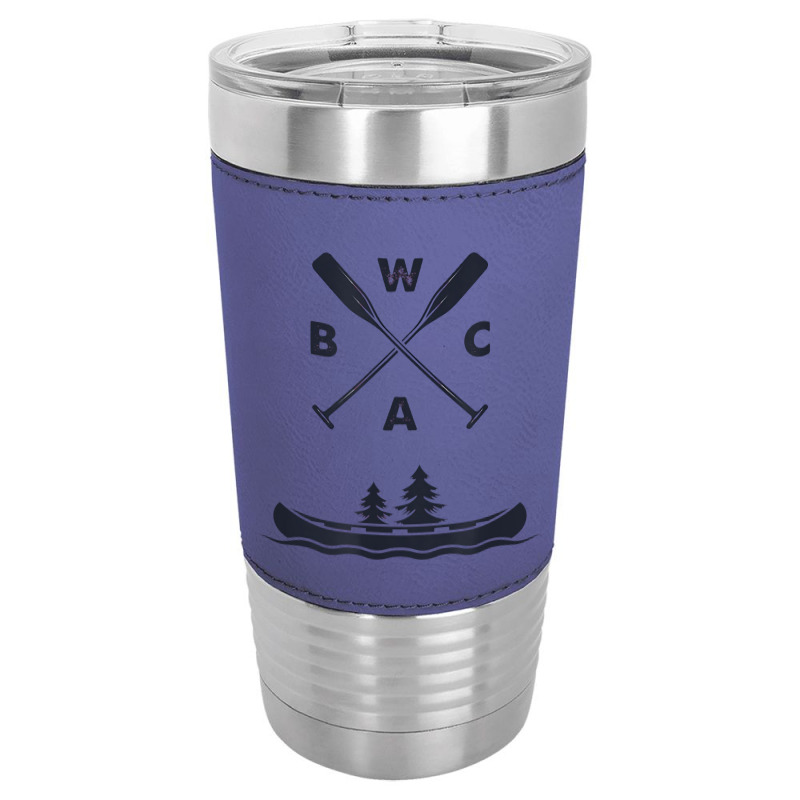 Bwca Boundary Waters Canoe Leatherette Tumbler | Artistshot