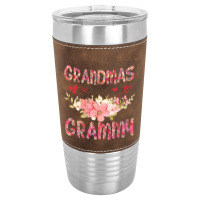 World Full Of Grandmas Be A Grammy T  Shirt In A World Full Of Grandma Leatherette Tumbler | Artistshot