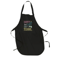 Happy Last Day Of School Flip Flops Glasses Summer Teacher Full-length Apron | Artistshot