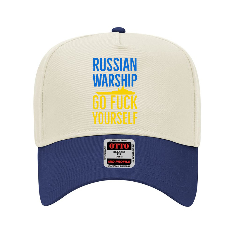 Russian Warship Go Fuck Yourself Adjustable Baseball Cap | Artistshot