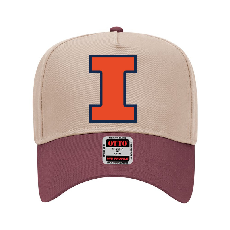 Illinois Fighting Illini, Merch Adjustable Baseball Cap by asherparker987 | Artistshot