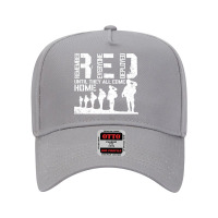 Wear Red Until They All Come Home Deployed Solders Red Friday Military Adjustable Baseball Cap | Artistshot