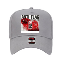 Anti Flag The General Strike Tour Dates 2022 Sukoharjo Adjustable Baseball Cap | Artistshot