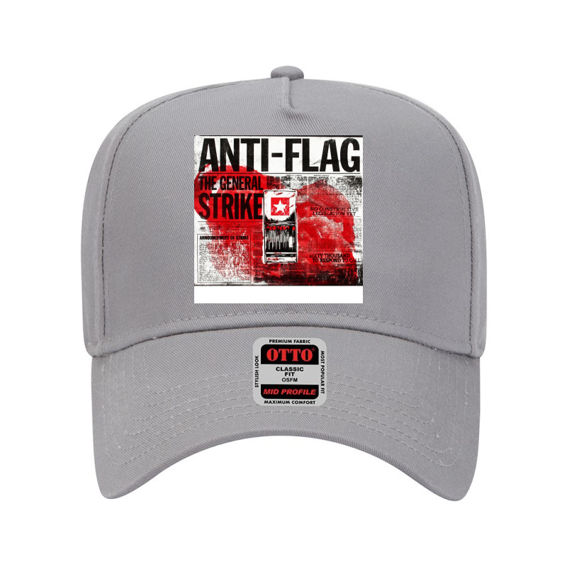 Anti Flag The General Strike Tour Dates 2022 Sukoharjo Adjustable Baseball Cap by adnanbuyung | Artistshot