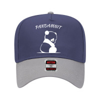 Panda Pandemic Pandamnit Pandenik Adjustable Baseball Cap | Artistshot