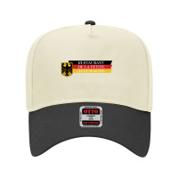 Restaurant De La Petite Allemagne Adjustable Baseball Cap | Artistshot