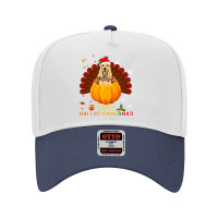 Cocker Spaniel Halloween And Merry Christmas Happy Hallothanksmas Adjustable Baseball Cap | Artistshot