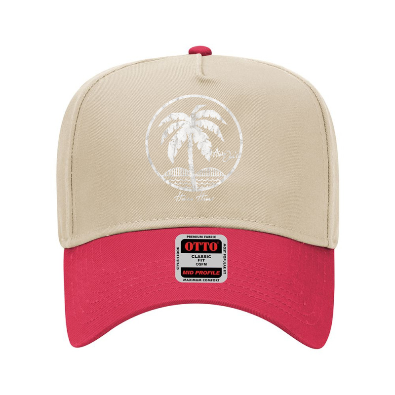 Hawaii North Shore Haleiwa Palm Tree T Shirt Adjustable Baseball Cap by nazhirgoodie | Artistshot