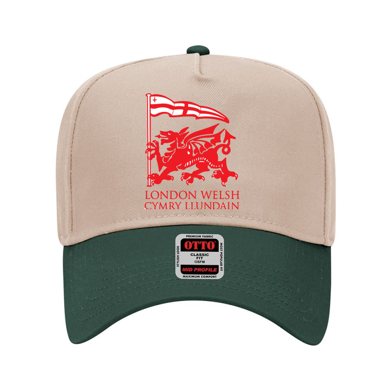 London Welsh Adjustable Baseball Cap by SomArt | Artistshot