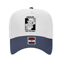 Legalize Free The Weed 420 Funny Weed Lover Gift Cannabis Smoker Adjustable Baseball Cap | Artistshot