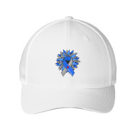 Diabetes Sunflower Type T1d T2d Diabetic Diabetes Awareness T Shirt Mesh Cap | Artistshot