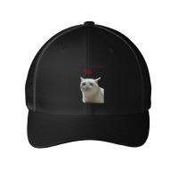 Leetcode Problem Crying Cat Meme Mesh Cap | Artistshot