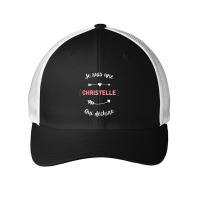 Womens Prénom Humoristique Je Suis Une Christelle Qui Déchire Mesh Cap | Artistshot