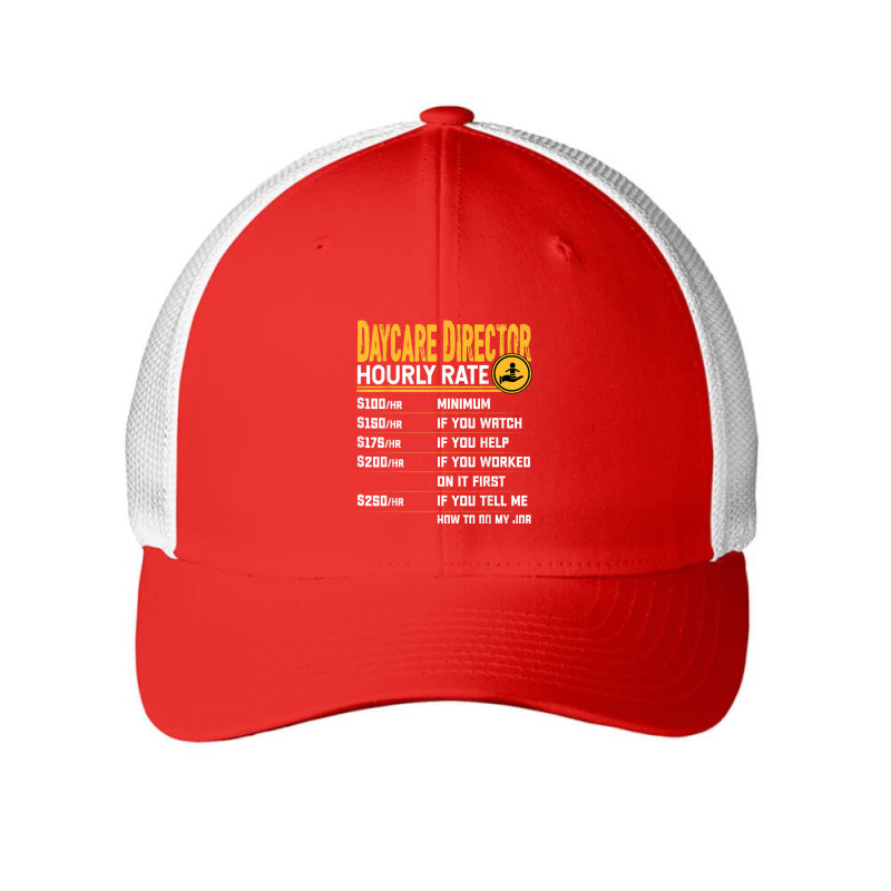 Daycare Director Hourly Rate   Childcare Daycare Provider Mesh cap by Stunner | Artistshot