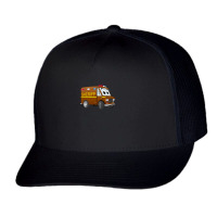 Sheriff Mini Van Cartoon Trucker Cap | Artistshot