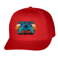 Snapping Turtle Retro Reptile Lover Sea Animal Snap Turtle Trucker Cap | Artistshot