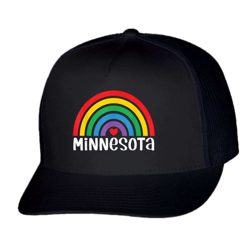 Minnesota For Women Travel I Love Minnesota Usa Trucker Cap | Artistshot