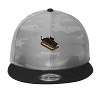 Synthesizer Cat Meow Camo Snapback | Artistshot