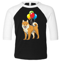 Dog Lover T  Shirt Icelandic Sheepdog Dog With Ballons T  Shirt Toddler 3/4 Sleeve Tee | Artistshot